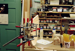 Gluing pieces one by one